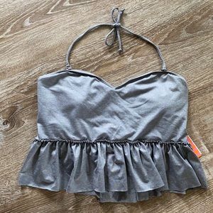 Kortni Jeane Halter Swim Top